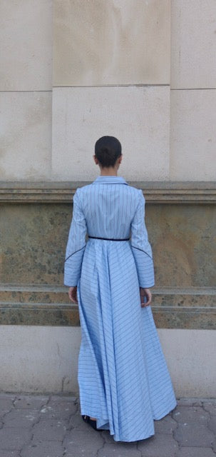 Summer Bliss in Striped Blue