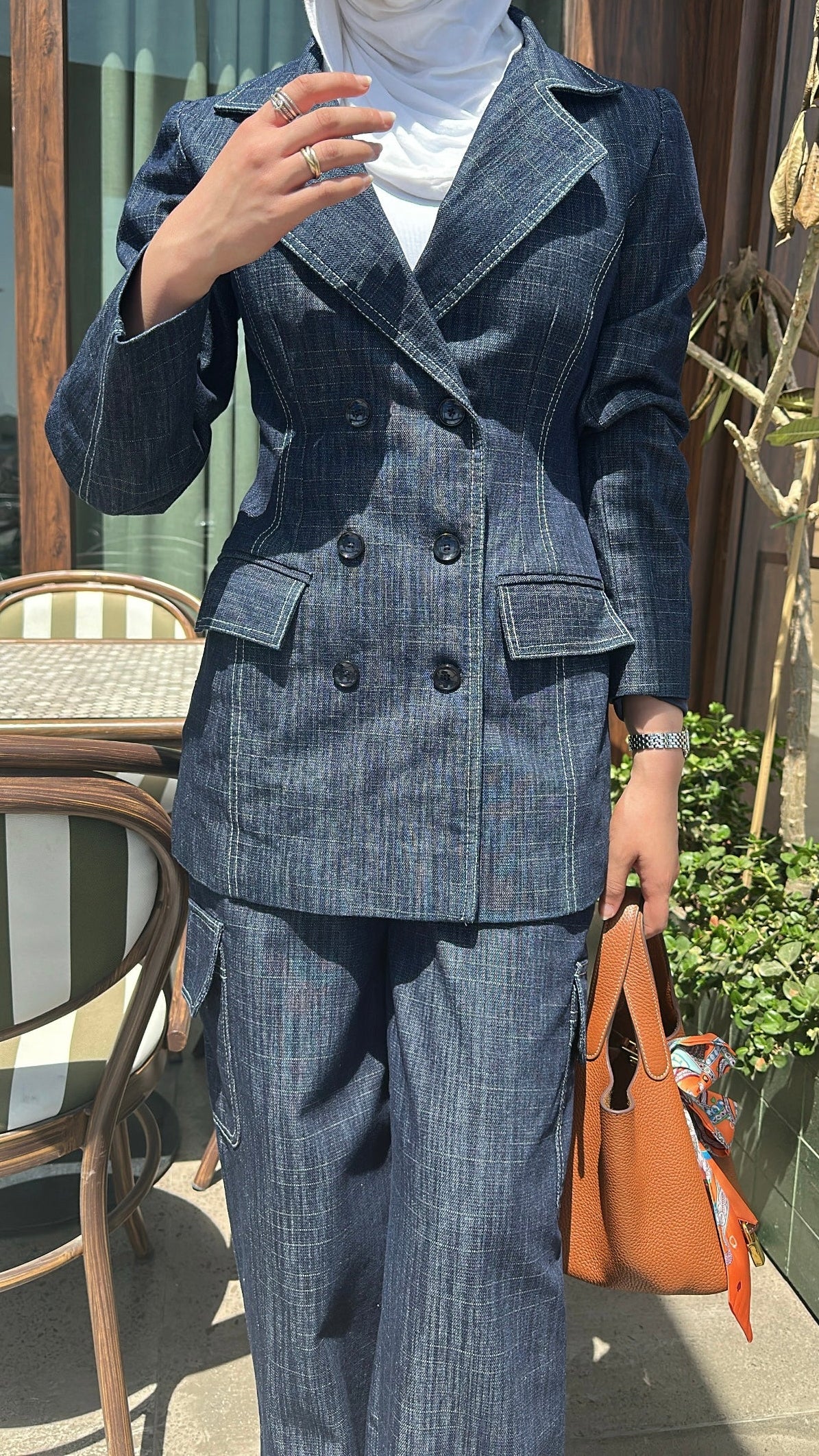 Denim cargo