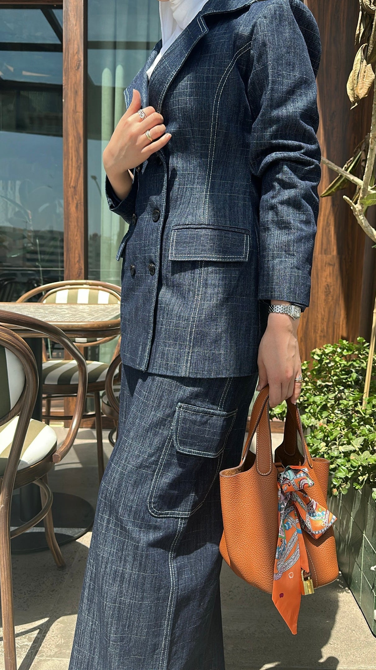 Denim cargo